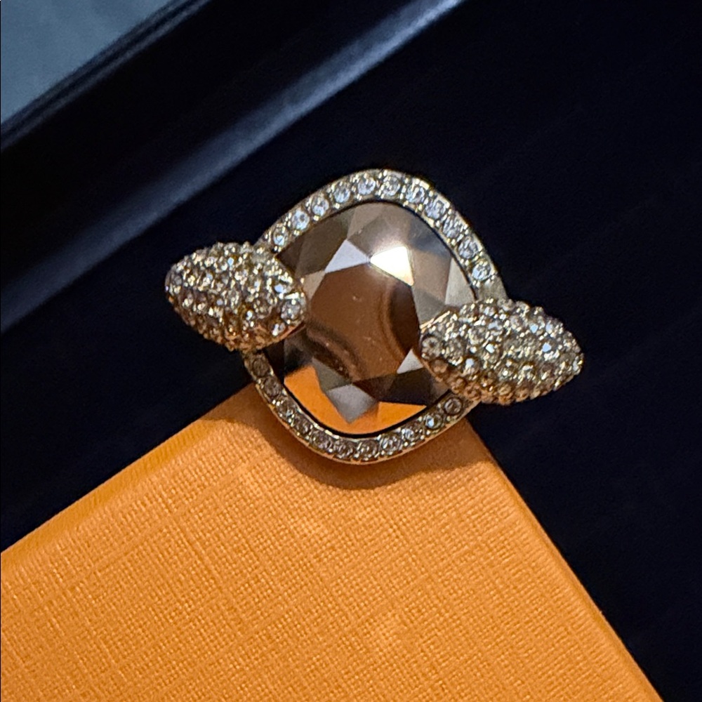 Rose Gold Swarovski Women's Ring